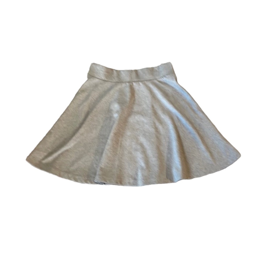 🚨 3 for $15 🚨 Grey thick knit skater skirt size small